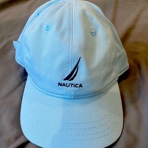 Blue nautica hat